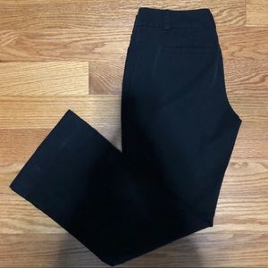 Ann Taylor Petite Curvy Fit Black Casual Pants